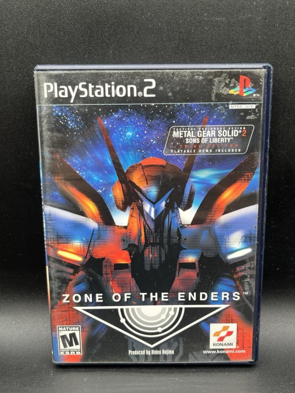 ZONE OF THE ENDERS With MGS Demo for Sony PlayStation 2 - Complete In Box ✅
